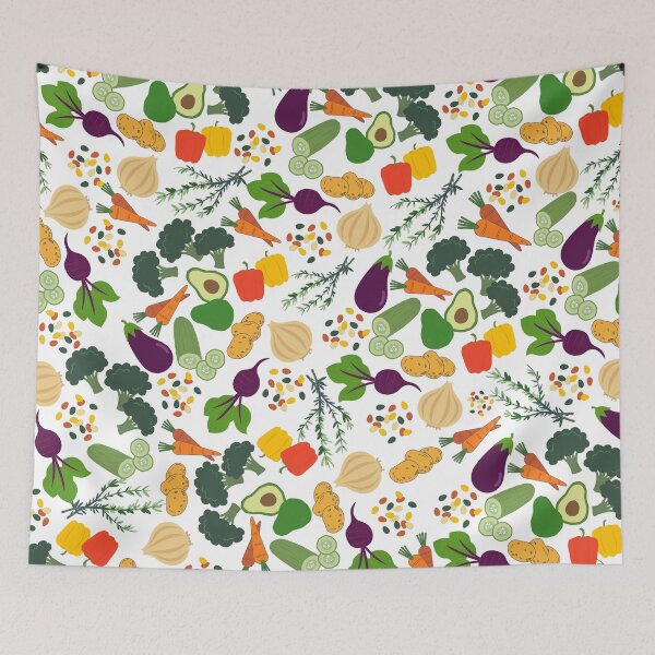 Item preview, Fresh Vegetable Pattern Design for Veggie Lovers love Unique Designs designed and sold by DesignYourWaystore.
