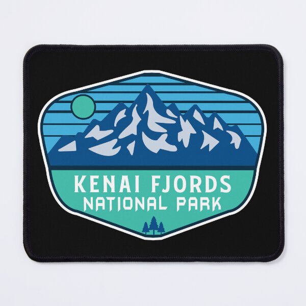 Item preview, Kenai Fjords National Park-Vintage designed and sold by graphic-map.