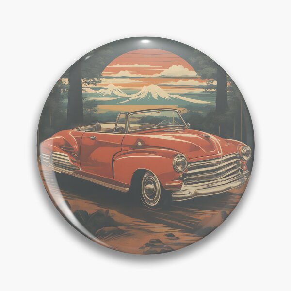 Item preview, Vintage Car designed and sold by DrawingAndText.