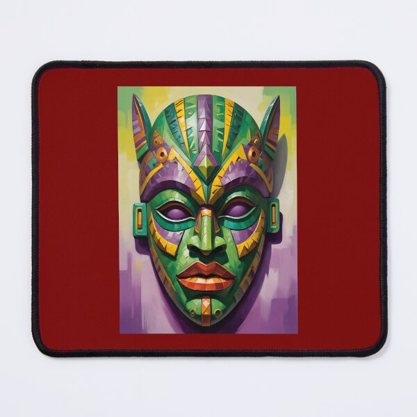 Item preview, An Abstract Cubism-Inspired Design Depicting An Ancient African Mask designed and sold by Adelberton.