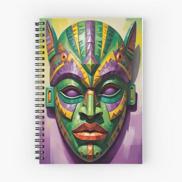 Item preview, An Abstract Cubism-Inspired Design Depicting An Ancient African Mask designed and sold by Adelberton.