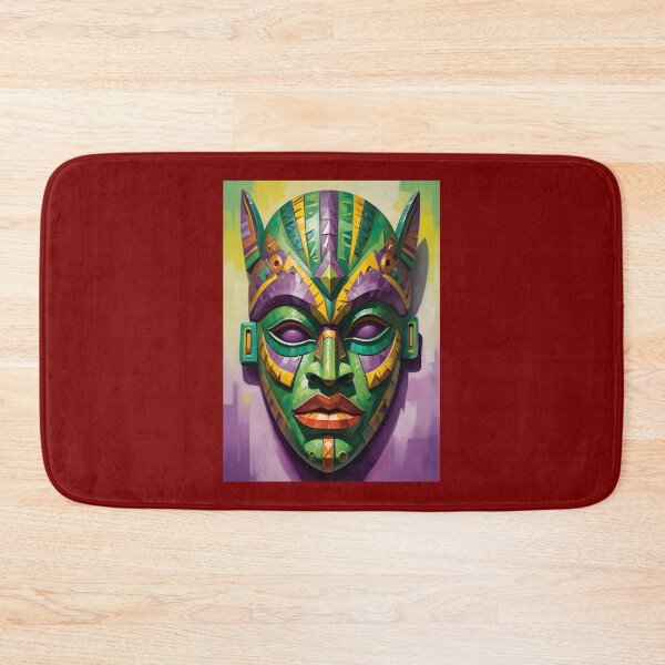 Item preview, An Abstract Cubism-Inspired Design Depicting An Ancient African Mask designed and sold by Adelberton.