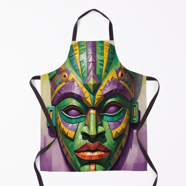 Item preview, An Abstract Cubism-Inspired Design Depicting An Ancient African Mask designed and sold by Adelberton.