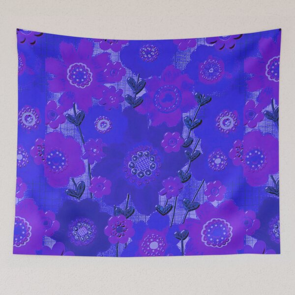 Item preview, Floodle indigo grape bunch designed and sold by bekki smith.