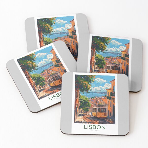 Item preview, Lisbon Portugal - Travel art designed and sold by Marciolini.