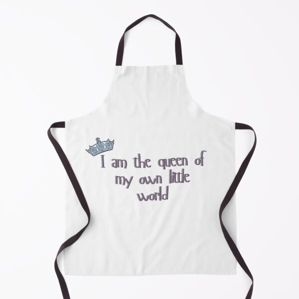 Item preview, I am the queen of my own little world girly quote. designed and sold by flutterfinds.