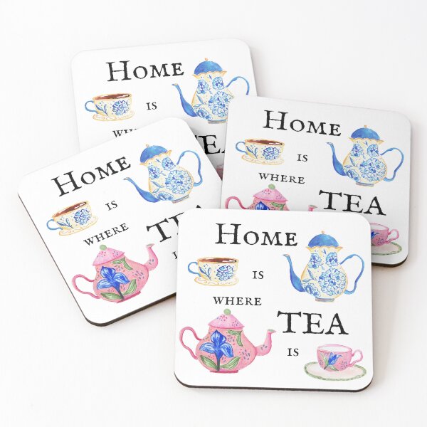 Item preview, Home is where tea is afternoon tea time designed and sold by Angie-Atelier.
