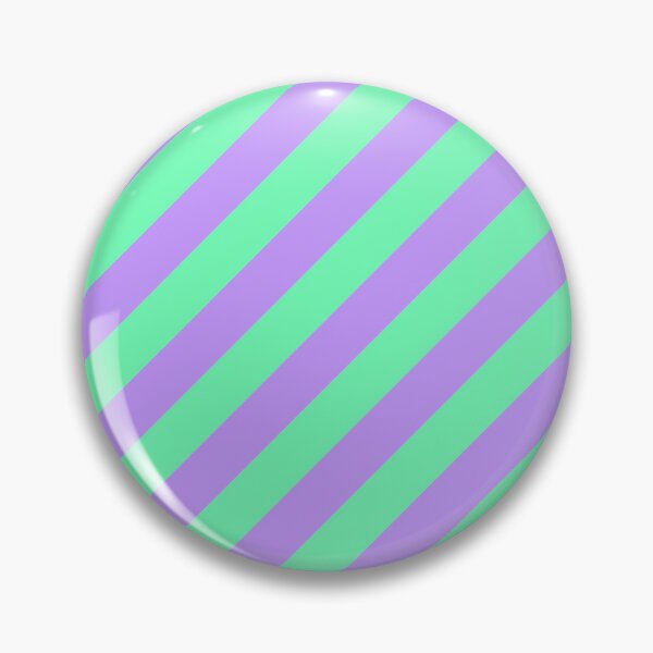 Item preview, Stripes Diagonal purple green dopamine awning pattern designed and sold by Colorblizz.