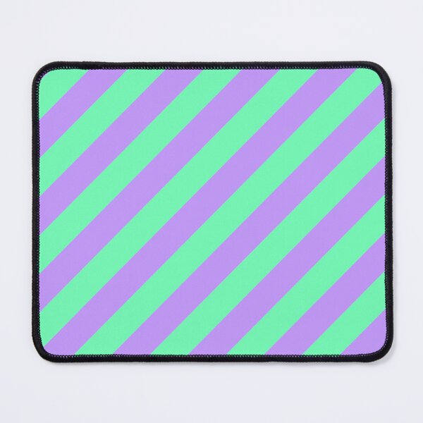 Item preview, Stripes Diagonal purple green dopamine awning pattern designed and sold by Colorblizz.