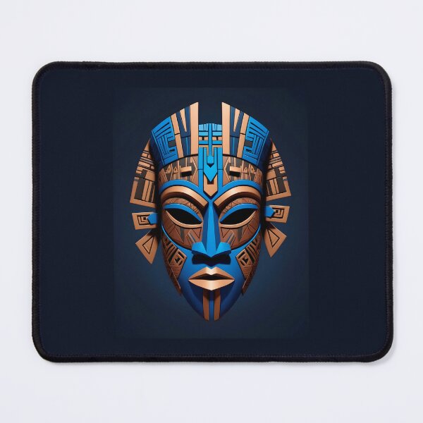 Item preview, An Abstract Cubism-Inspired Design Depicting An Ancient African Mask designed and sold by Adelberton.
