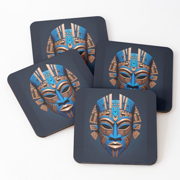 Item preview, An Abstract Cubism-Inspired Design Depicting An Ancient African Mask designed and sold by Adelberton.