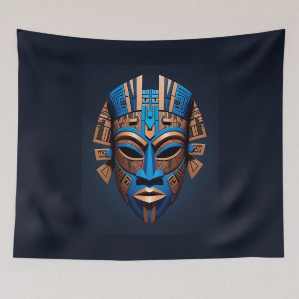 Item preview, An Abstract Cubism-Inspired Design Depicting An Ancient African Mask designed and sold by Adelberton.