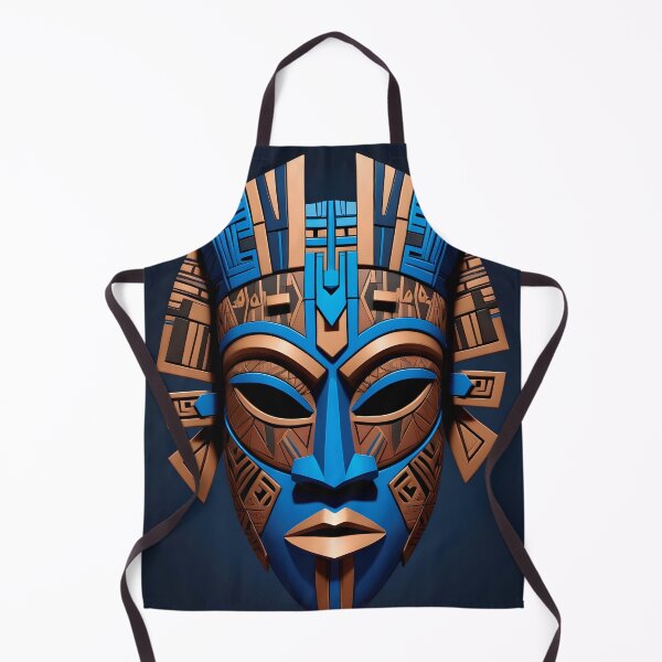 Item preview, An Abstract Cubism-Inspired Design Depicting An Ancient African Mask designed and sold by Adelberton.