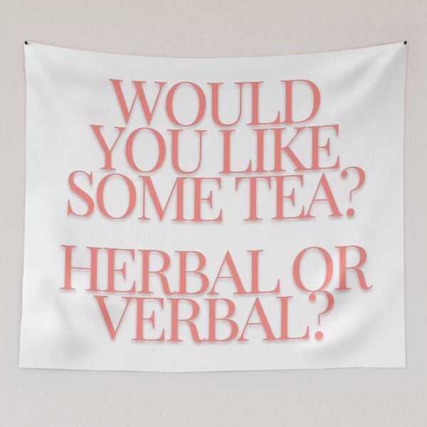 Item preview, Herbal or Verbal: Which Tea Do You Prefer? designed and sold by princessadalin.