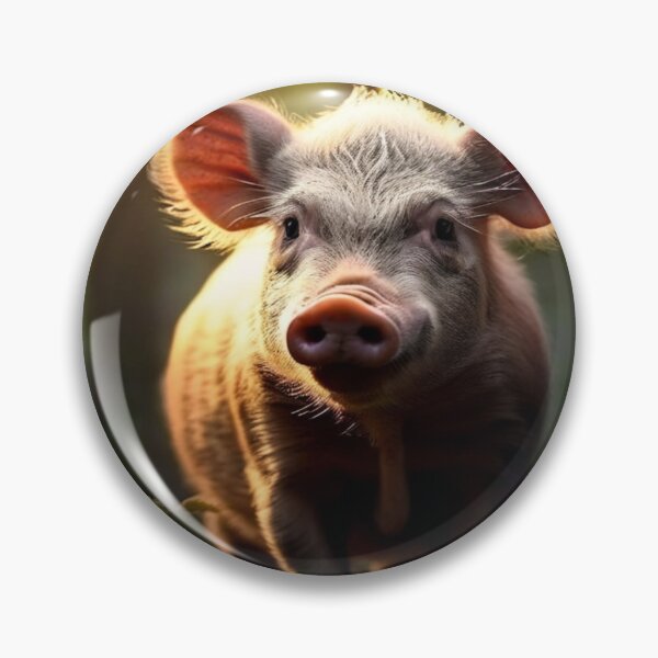 Aperçu de l'œuvre le petit cochon peureux créée et vendue par Collection de trésors .