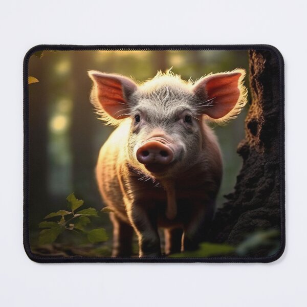 Aperçu de l'œuvre le petit cochon peureux créée et vendue par Collection de trésors .