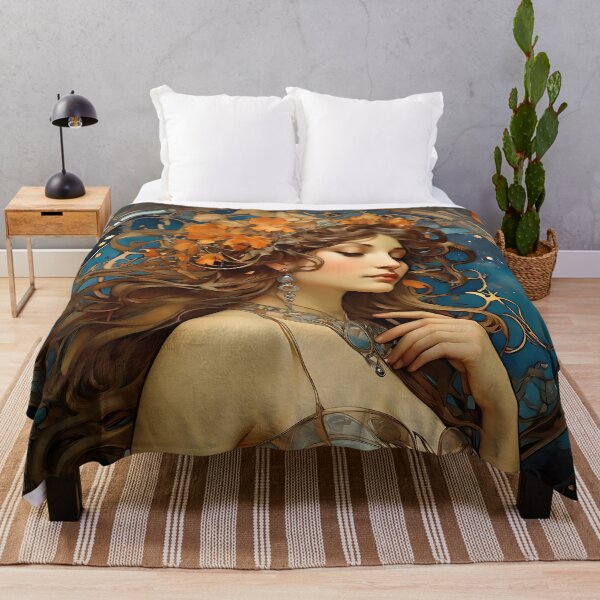 Item preview, Inspired By Alphonse Mucha Art designed and sold by Tamas Das.