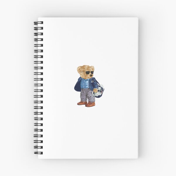 Item preview, Stylish Teddy Bear Traveler sticker designed and sold by mrfrasco.
