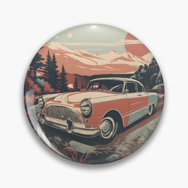 Item preview, Vintage Car 3 designed and sold by DrawingAndText.