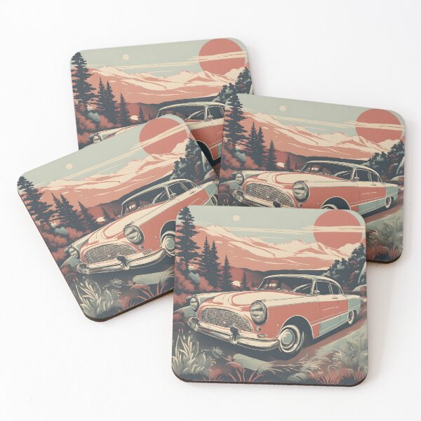 Item preview, Vintage Car 3 designed and sold by DrawingAndText.