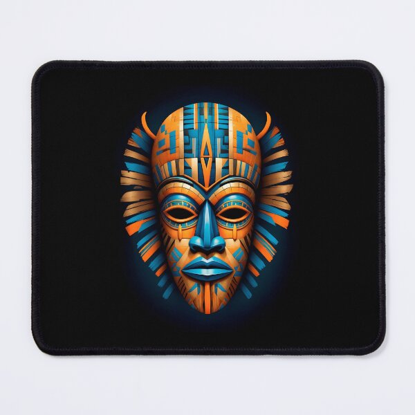Item preview, An Abstract Cubism-Inspired Design Depicting An Ancient African Mask designed and sold by Adelberton.