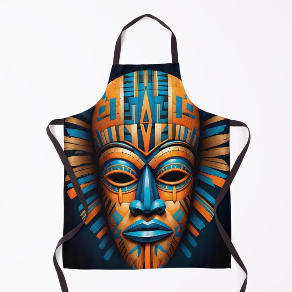 Item preview, An Abstract Cubism-Inspired Design Depicting An Ancient African Mask designed and sold by Adelberton.