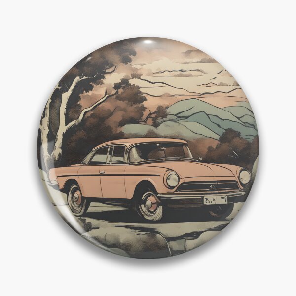 Item preview, Vintage Car 4 designed and sold by DrawingAndText.