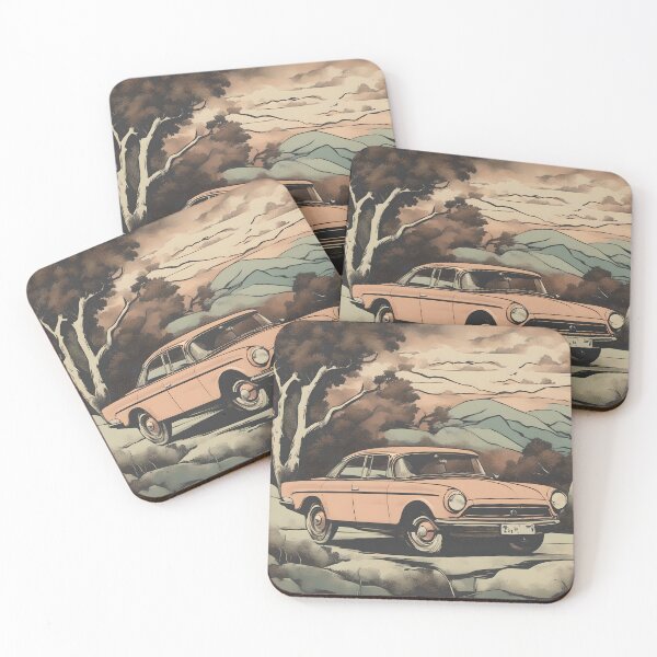 Item preview, Vintage Car 4 designed and sold by DrawingAndText.