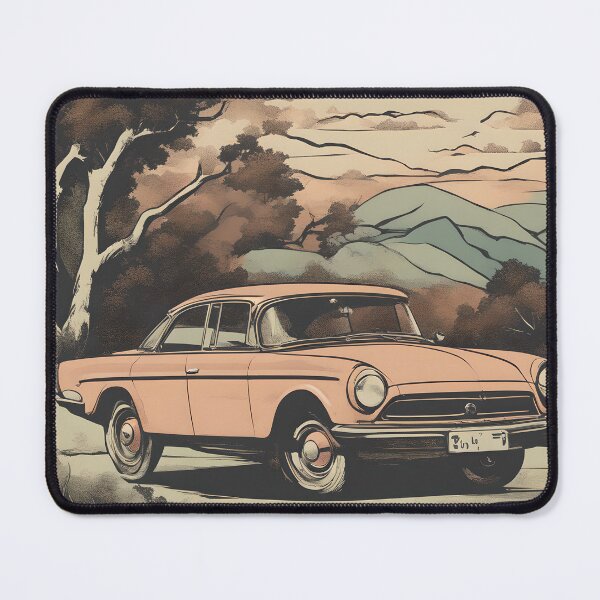 Item preview, Vintage Car 4 designed and sold by DrawingAndText.