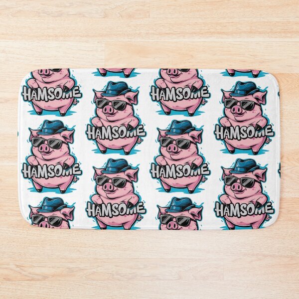 Item preview, Funny Hamsome Pig designed and sold by Krieghorn.