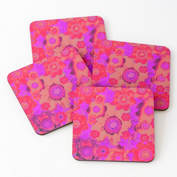 Item preview, Floodle Fluro coral bunch designed and sold by bekki smith.