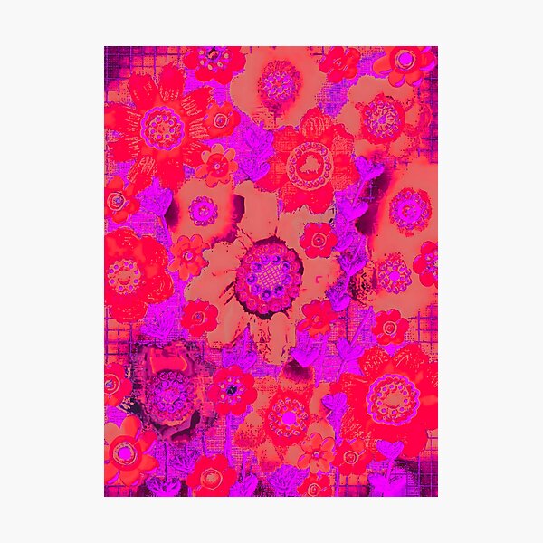 Item preview, Floodle Fluro coral bunch designed and sold by bekki smith.