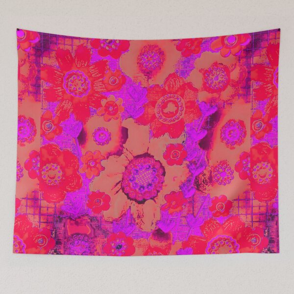 Item preview, Floodle Fluro coral bunch designed and sold by bekki smith.