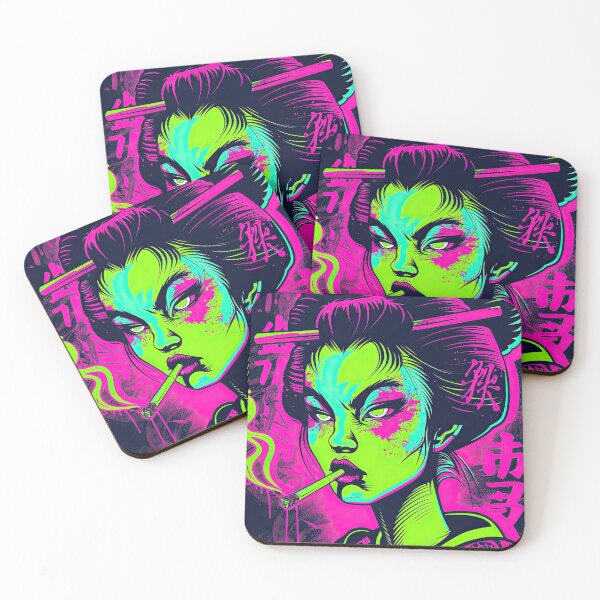 Item preview, Smoking Geisha designed and sold by TwiistArt.