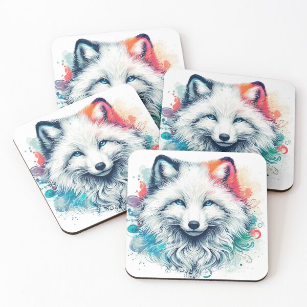 Item preview, A beautiful colorful Siberian fox designed and sold by Marcoshop10.