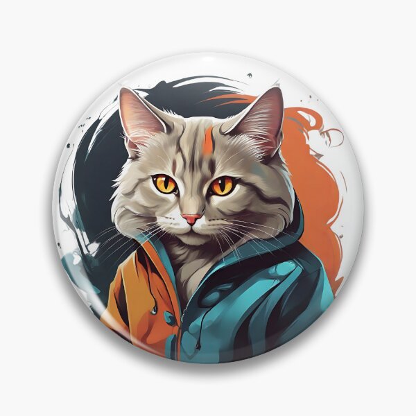 Item preview, Feline Charm in Color designed and sold by Indoni.