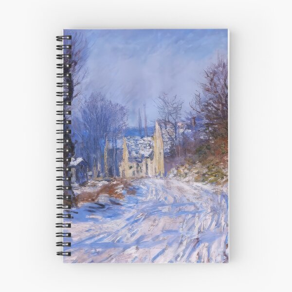 Item preview, Road to Giverny in Winter - 1885 - Claude Monet designed and sold by dottyshai.