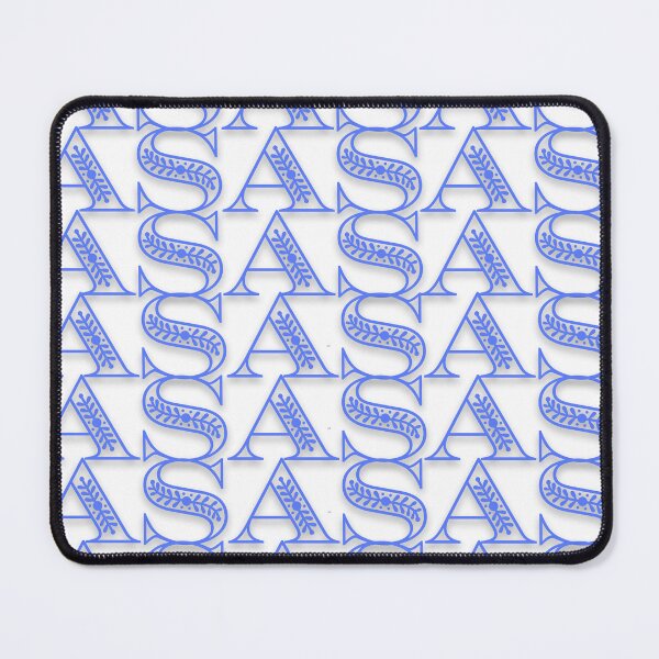 Item preview, Blue AS: Whimsical Font Design designed and sold by princessadalin.