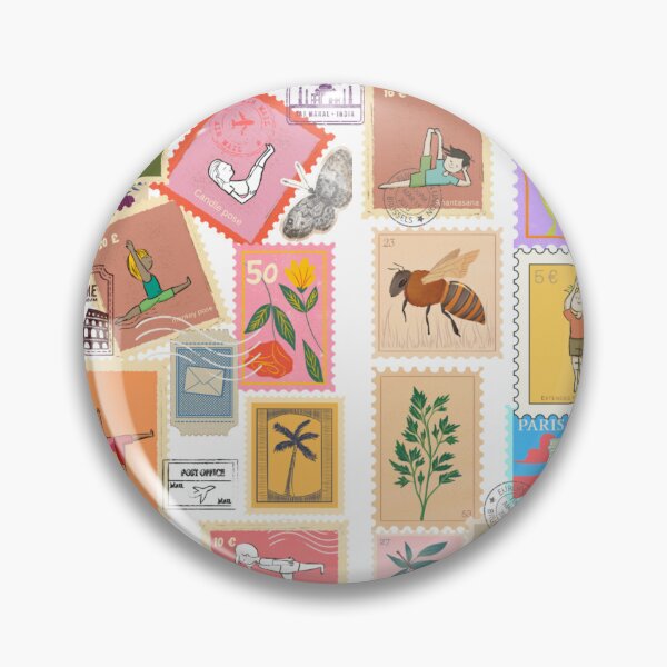 Item preview, Stamps yoga lover designed and sold by Firstdot.