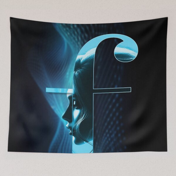 Item preview, Composition in Blue designed and sold by Vibranta Studio.