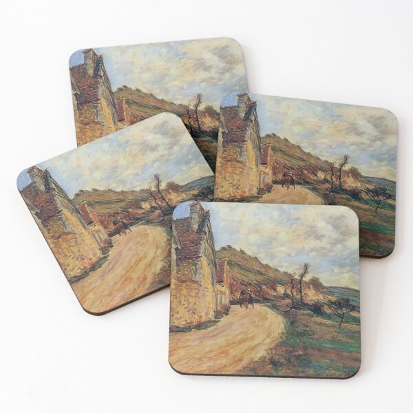Item preview, Rocks at Falaise near Giverny - 1885 - Claude Monet designed and sold by dottyshai.