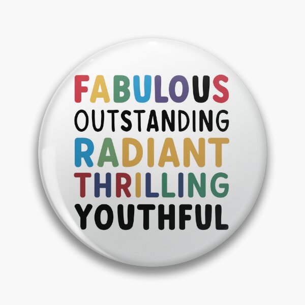 Item preview, Fabulous! designed and sold by Angry Swan Designs.