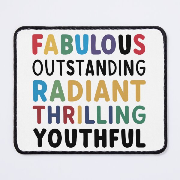 Item preview, Fabulous! designed and sold by Angry Swan Designs.