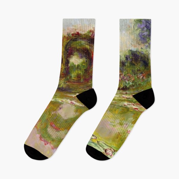 Item preview, Rose Arches at Giverny - 1913 - Claude Monet designed and sold by dottyshai.