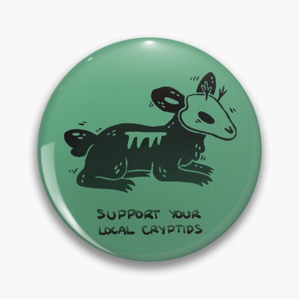 Item preview, Support Your Local Cryptids - WENDIGO designed and sold by breadcatart.