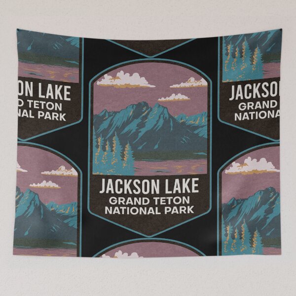 Item preview, Jackson Lake Grand Teton National Park designed and sold by JordanHolmes.