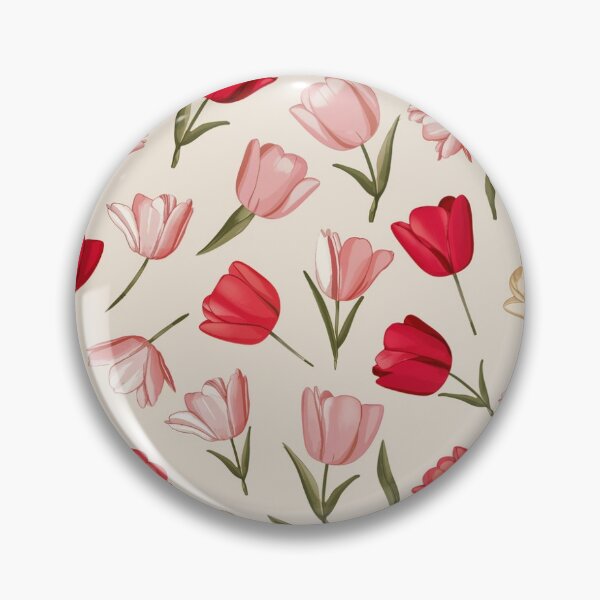 Item preview, colorful tulips scattered designed and sold by Ruchi73.