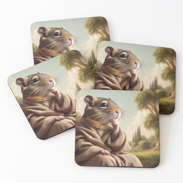 Item preview, The Pensive Rodentia designed and sold by Furbulous Faces.