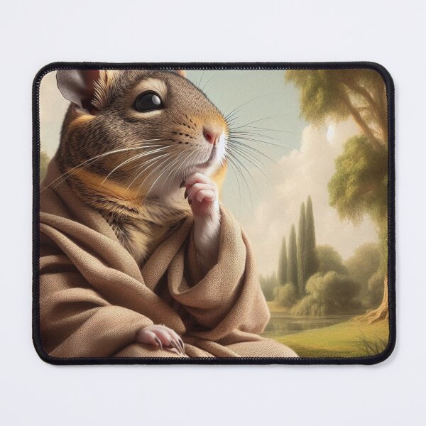 Item preview, The Pensive Rodentia designed and sold by Furbulous Faces.