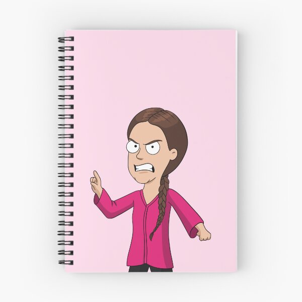 Item preview, Cartoon Greta Thunberg designed and sold by MariaPencilArt.